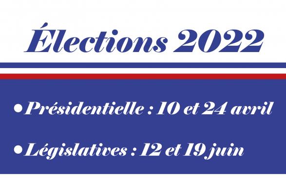 Les élections législatives auront lieu les 12 et 19 juin 2022.
