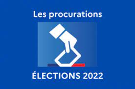 Procuration en ligne -ELECTIONS 2022