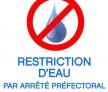 Restriction d’eau, arrêté préfectoral du 9 aout 2022 