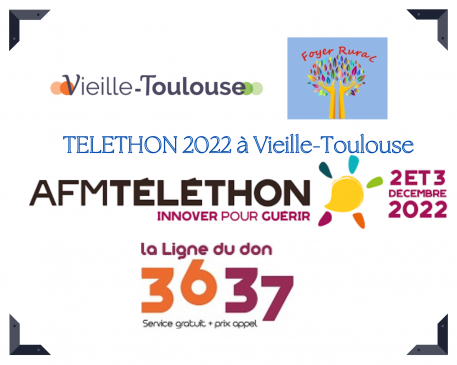 TELETHON 2022 à Vieille-Toulouse